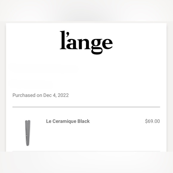 L’ange Ceramic Flat Iron - Picture 3 of 3